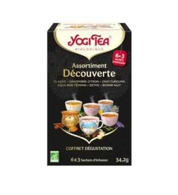 YOGI TEA ASSORTIMENT DÉCOUVERTE 17 X 2G