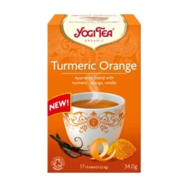 YOGI TEA CURCUMA ORANGE 17 X 2G