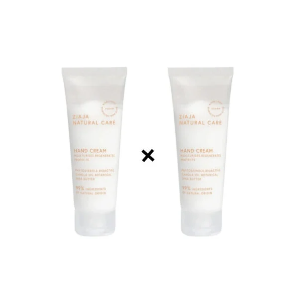 Ziaja Natural Care Creme Mains 2 x 75ml Pack