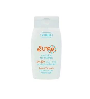 Ziaja Sun Lotion Pour Enfant Spf50+ 125ml