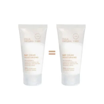 Ziaja Natural Care Creme Hydratante de Jour 2x50ml Pack