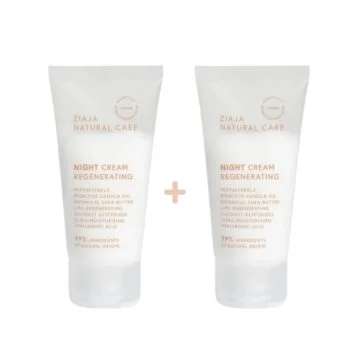 Ziaja Natural Care Creme de Nuit Regeneratrice 2 x 50ml Pack