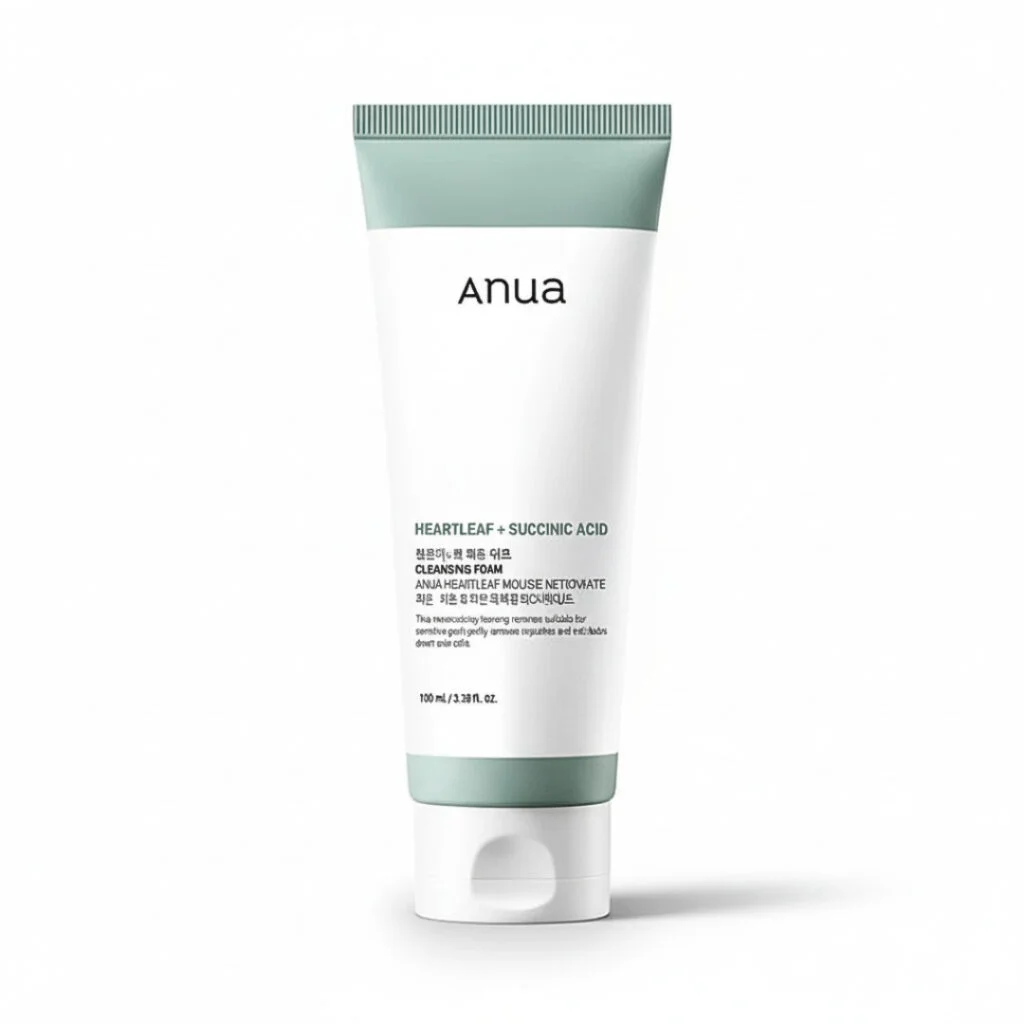 Anua-HeartleaF-Succinic-Moisture-Cleansing-Foam-150ml.jpg Anua HeartleaF Succinic Moisture Cleansing Foam 150ml