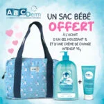 Abcderm Gel Moussante 1L + Creme de Change Intensif 75g SAC