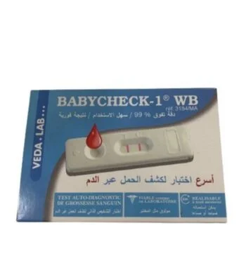 Babycheck 1 Test de Grossesse Sanguin Auto-Diagnostic