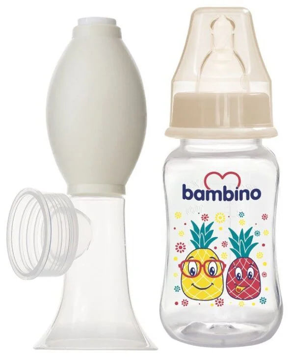 Bambino tire lait avec biberon T002