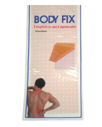 Body Fix Emplatre au capsicum Gm 12cm x 30cm