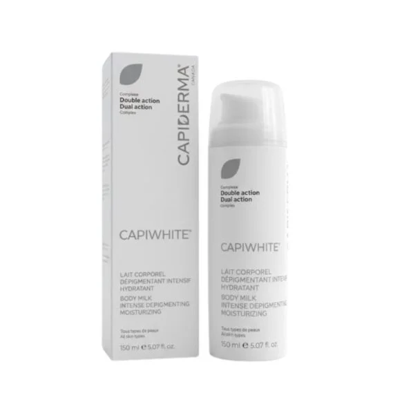 Capiderma – Lait corporel dépigmentant intensif hydratant – 150 ml