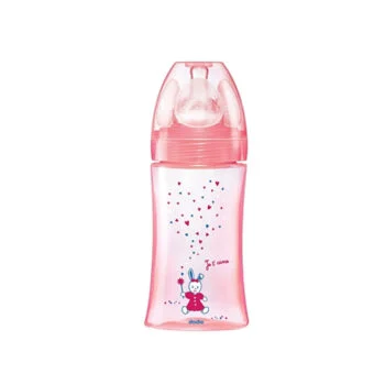 Dodie Biberon Anti-Colique 270ml Rose