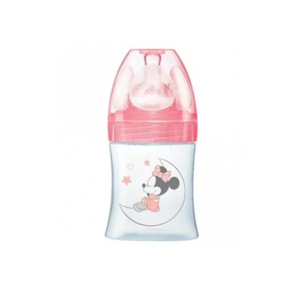 Dodie – Biberon Disney Baby Minnie Sensation+ Anti-colique tétine plate (0-6 M) – 150 ml