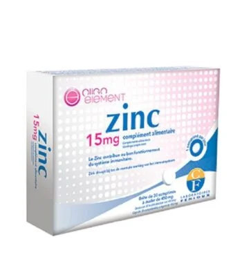 Fenioux Zinc 15Mg 30 Comprimés
