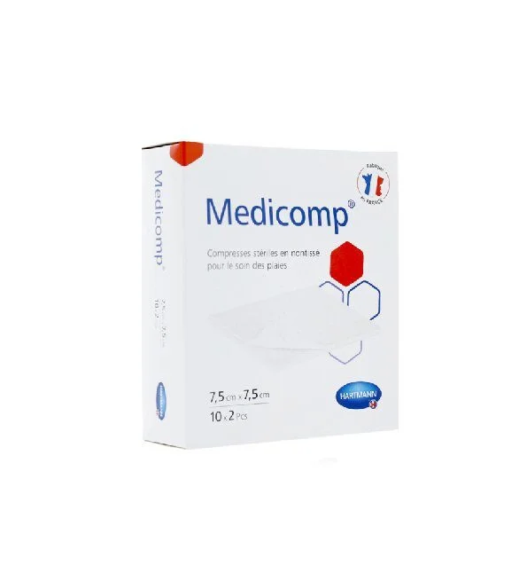 Hartmann medicomp compresse 7.5*7.5