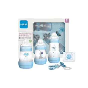 Mam Duo World set +0m  Biberon + Attache Sucette + Sucette +0m
