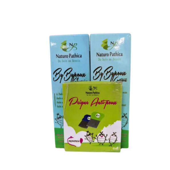 Naturo Pathica Shampooing Et Lotion Et Peigne Anti-Poux Pack