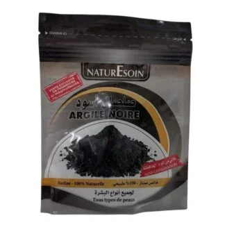 Nature Soin Argile Noir Sachet 100G