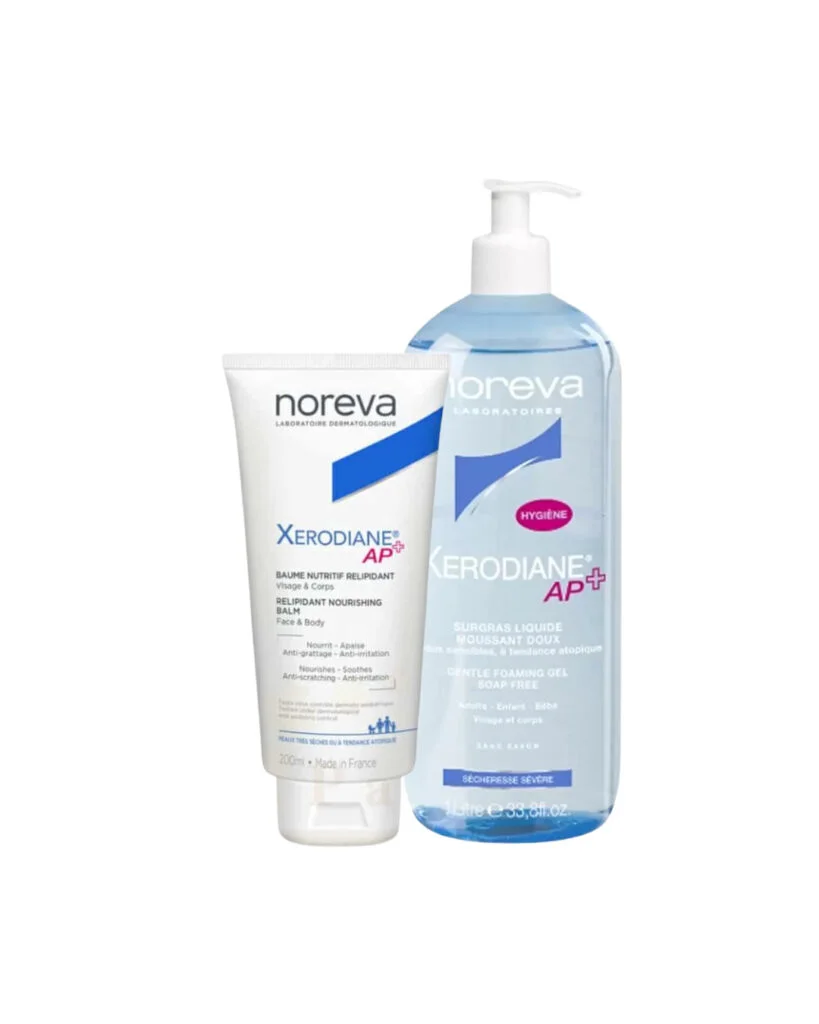 Noreva-Xerodiane-Ap-Baume-Nutritive-Relipidant-200ml-Gel-Surgras-745ml-Pack-1-1.jpg Noreva Xerodiane Ap+ Baume Nutritive Relipidant 200ml + Gel Surgras 745ml Pack