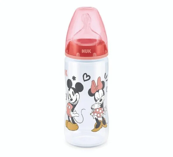 NUK Biberon Mickey pp Température 6-18m 300ml