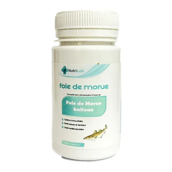 Nutrilab Foie de Morue 30 Capsules