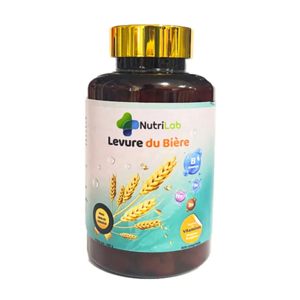 Nutrilab-levure-de-biere-400-comprimes-1-1.jpg Nutrilab Levure de Biere 400 Comprimes