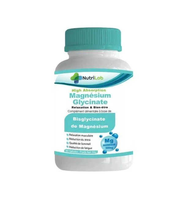 Nutrilab Magnesium Clycinate 300mg 60 Gelules