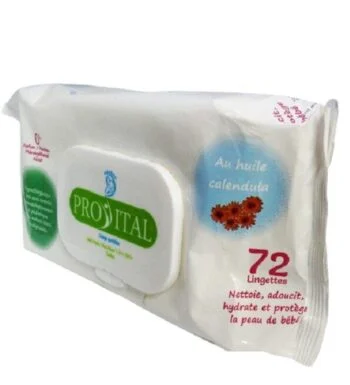 PRO VITAL LINGETTES BOITE DE 72 PIECES