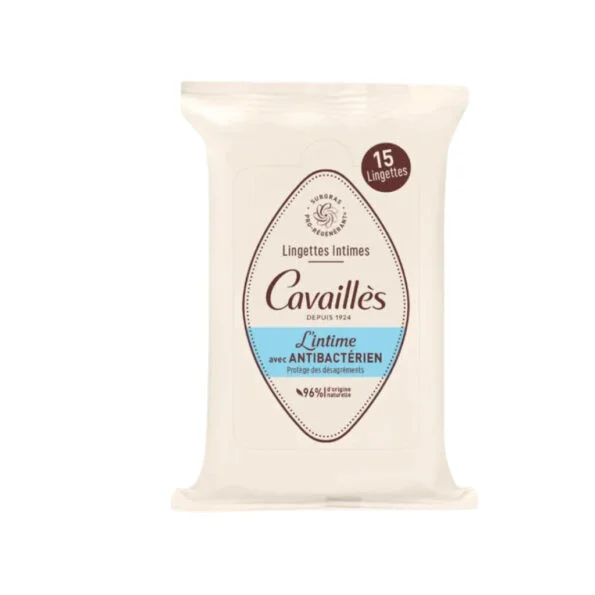 Rogé Cavailles Lingettes Anti Bactérien 15unités
