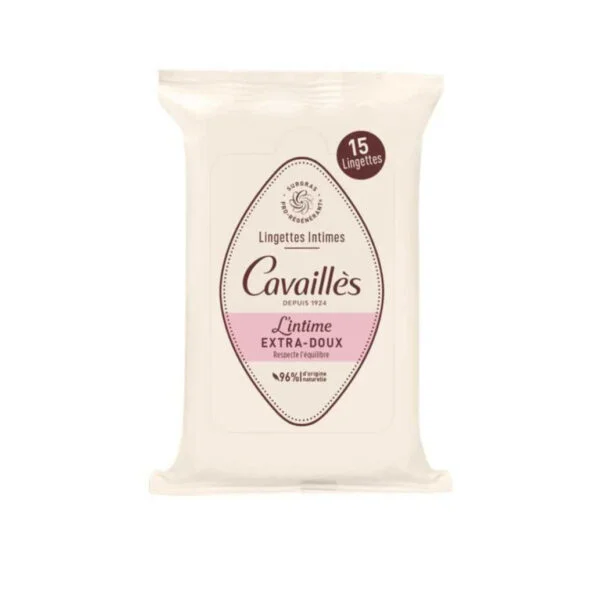 Rogé Cavailles Lingettes Extra Doux 15unités