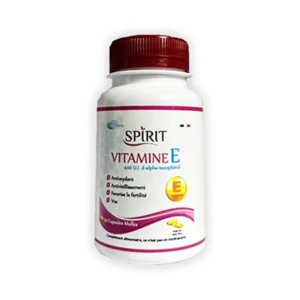 Spirit Vitamine E 50 Capsules