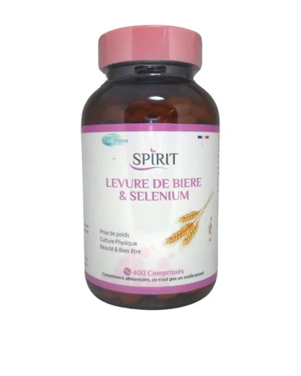 Spirit Levure de Biere & Selenium 400 Comprimes