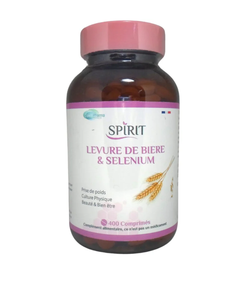 Spirit-levure-de-biere-selenium-400-cps-1.jpg Spirit Levure de Biere & Selenium 400 Comprimes