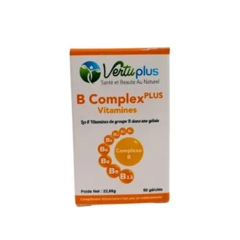 Vertu Plus B Complex Plus Vitamines 60 Gelules