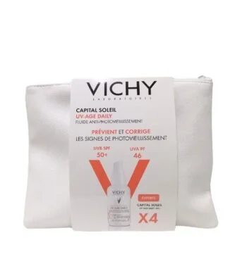 Vichy Capital Soleil UV-Age Daily Spf50+ 40ml Trousse