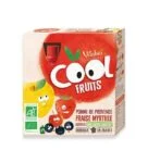VITABIO COOL FRUITS POMME FRAISE MYRTILLE 4 X 90G