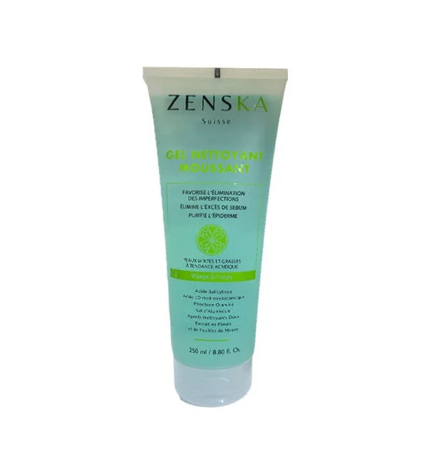 Zenska-gel-nettoyant-moussant-250ml-1.jpg Zenska Gel Nettoyant Moussant 250ml