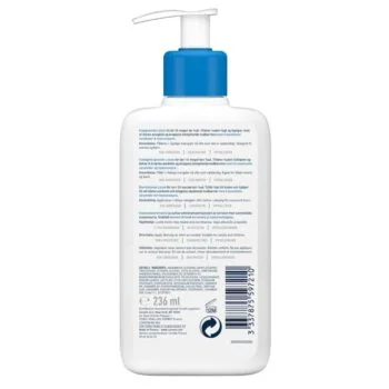 CeraVe Lait Hydratant Léger Peau Sèche à Très Sèche | 236ml