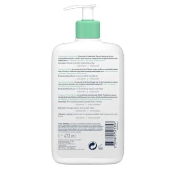 CeraVe Gel Moussant Nettoyant Peau Normale à Grasse | 473ml